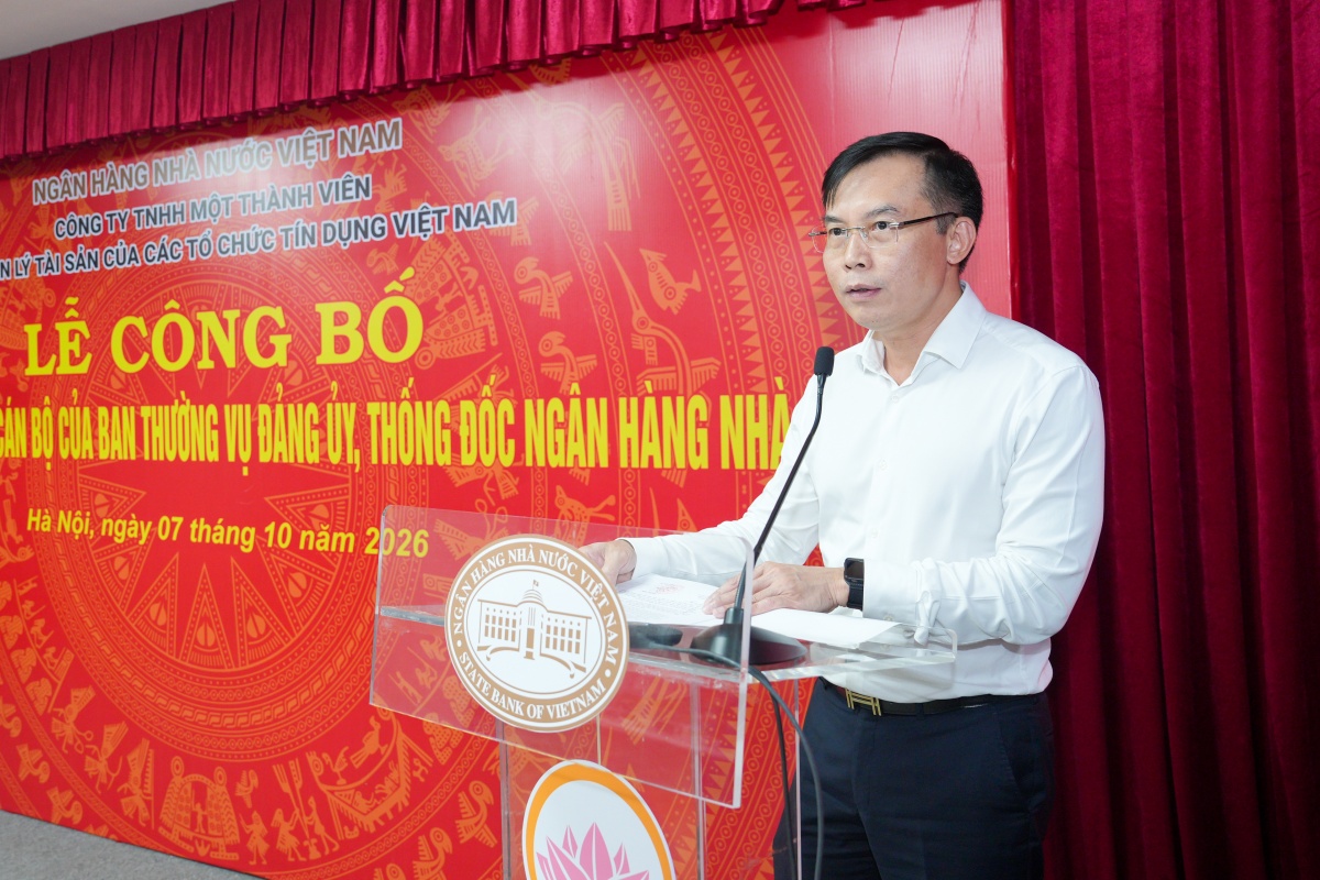 Bổ nhiệm ông An Việt Anh giữ chức Phó Tổng Giám đốc VAMC