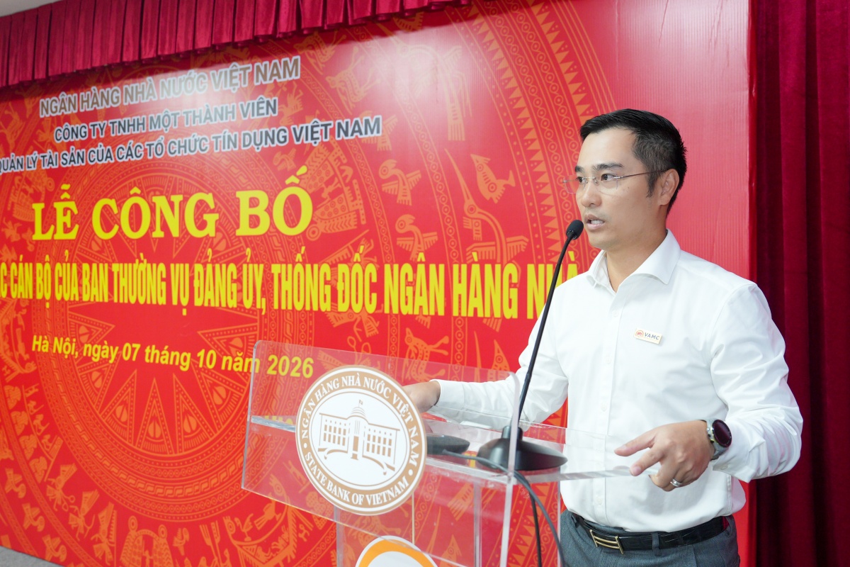 Bổ nhiệm ông An Việt Anh giữ chức Phó Tổng Giám đốc VAMC