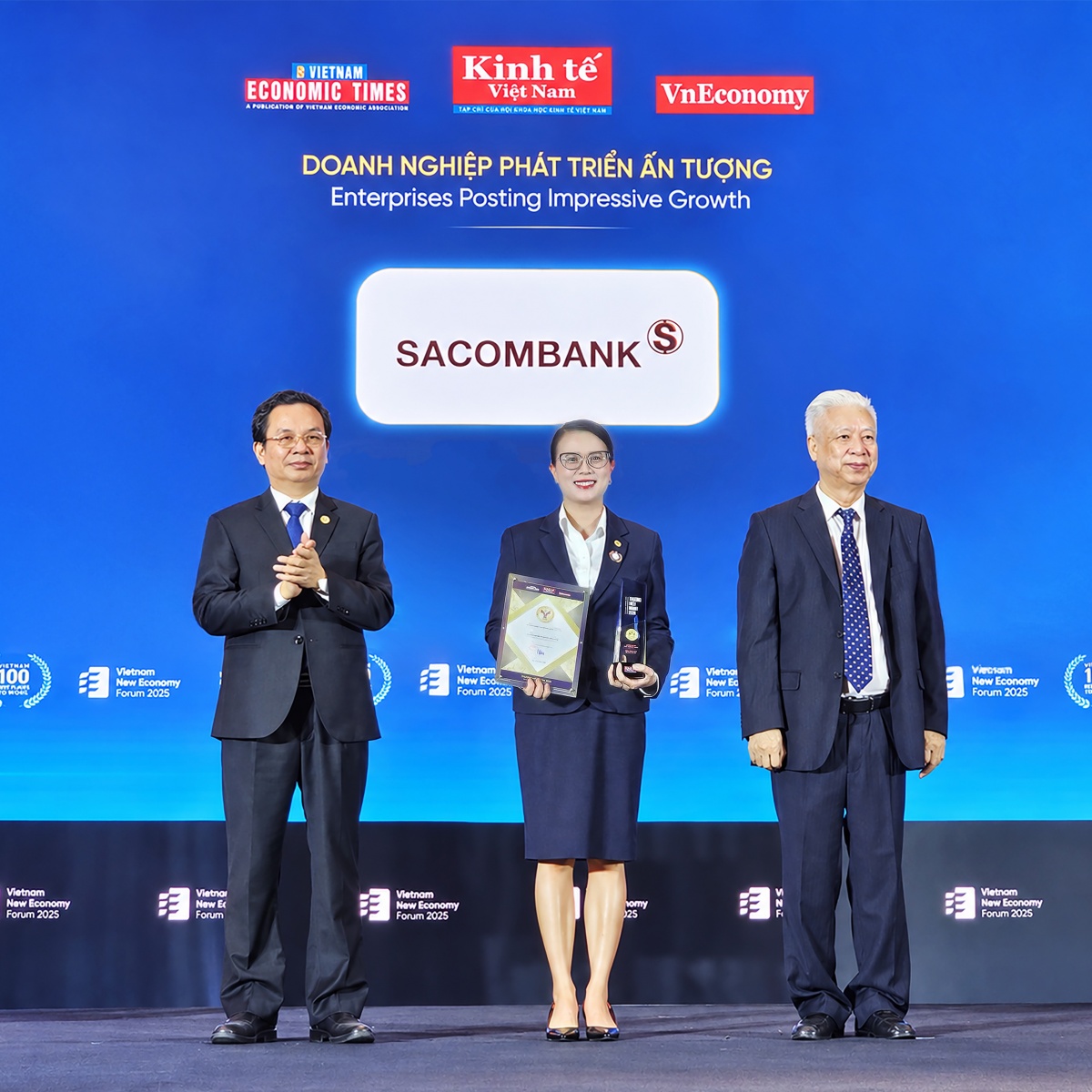SACOMBANK được vinh danh thương hiệu mạnh: Vững nội lực, kiến tạo giá trị bền vững
