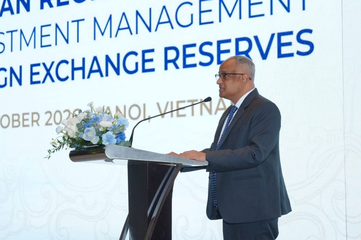 undefined Ông Shantanu Chakraborty, Giám đốc Quốc gia ADB tại Việt Nam phát biểu tại Diễn đàn