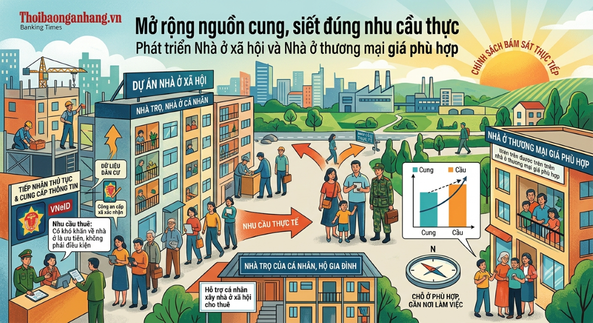 Nhà ở xã hội: Không thiếu người cần, chỉ thiếu nhà để mua