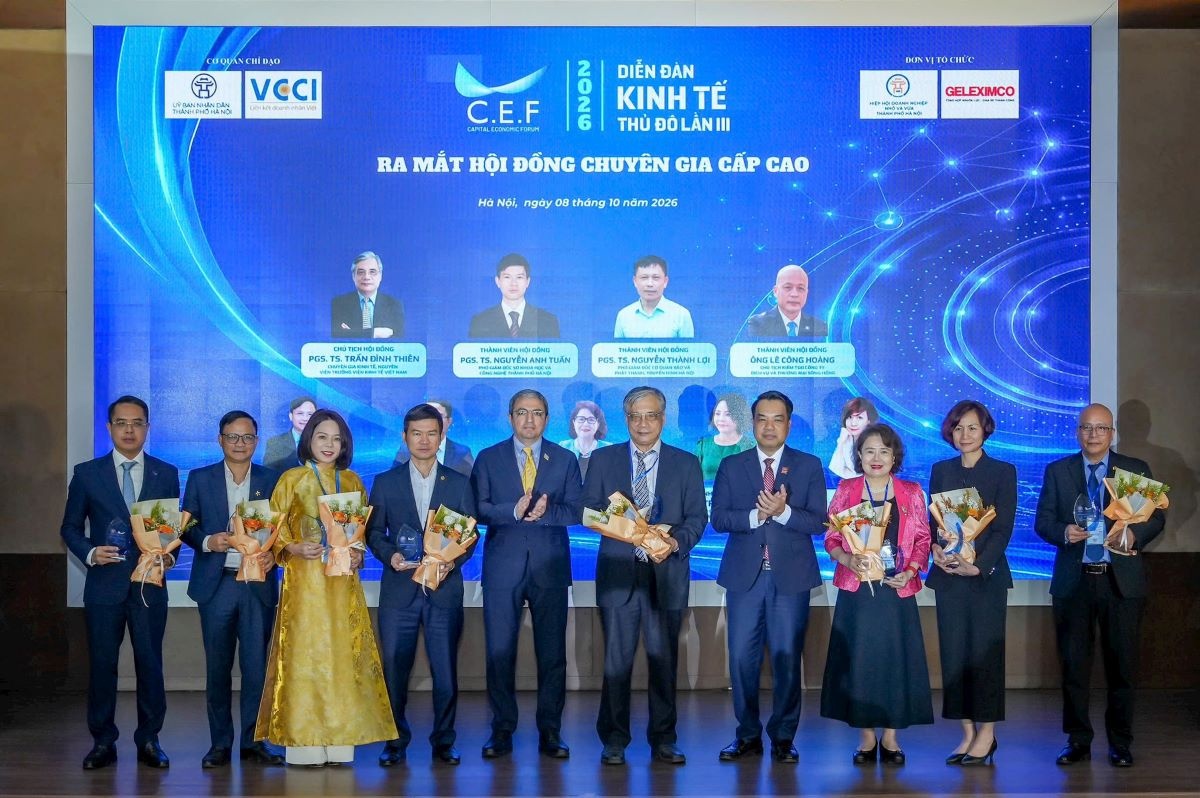 Ra mắt Hội đồng Chuyên gia cấp cao CEF gồm 9 thành viên, do PGS.TS Trần Đình Thiên làm Chủ tịch Ra mắt Hội đồng Chuyên gia cấp cao CEF gồm 9 thành viên, do PGS.TS Trần Đình Thiên làm Chủ tịch