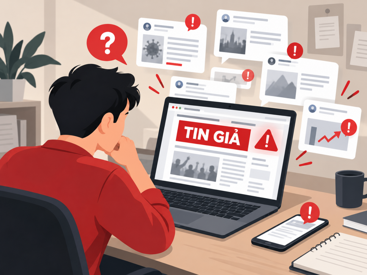 Tin giả lan nhanh, trách nhiệm không thể chậm Tin giả lan nhanh, trách nhiệm không thể chậm