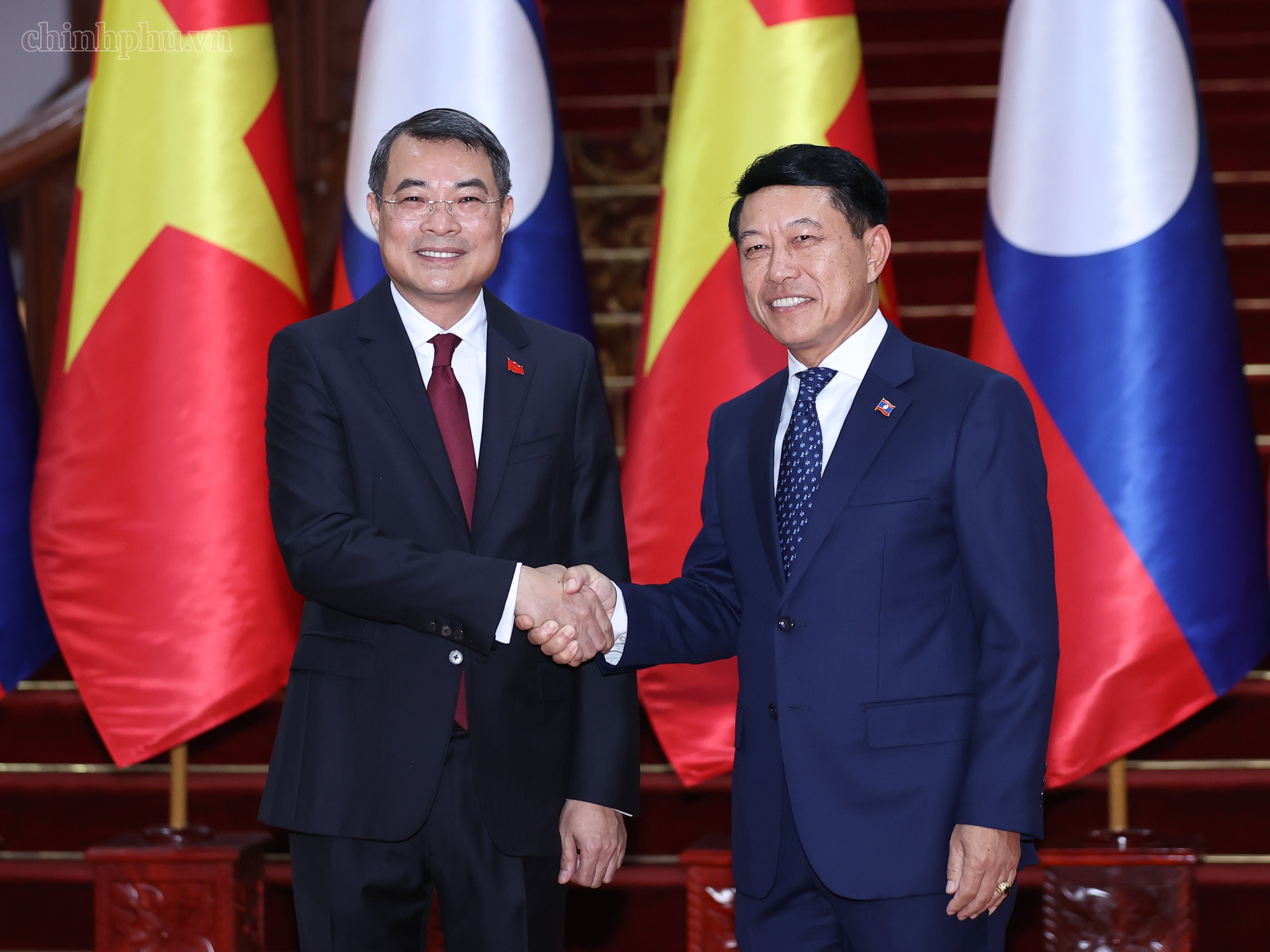 Thủ tướng Lê Minh Hưng hội đàm với Thủ tướng Lào: Quan hệ Việt Nam-Lào là ưu tiên cao nhất trong chính sách đối ngoại