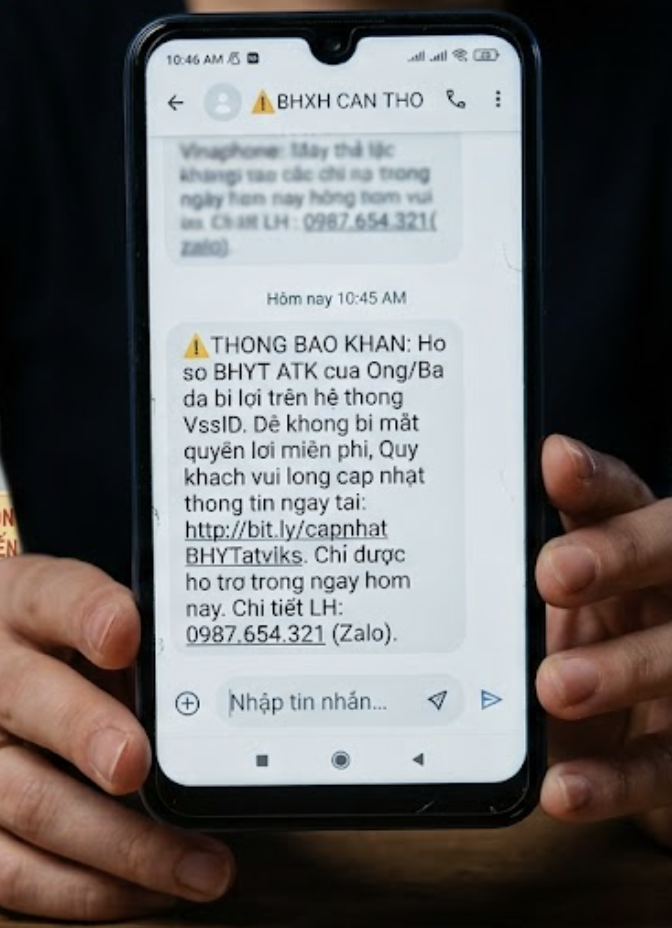 Cảnh giác chiêu lừa giả danh cán bộ hỗ trợ hoàn trả tiền bảo hiểm y tế