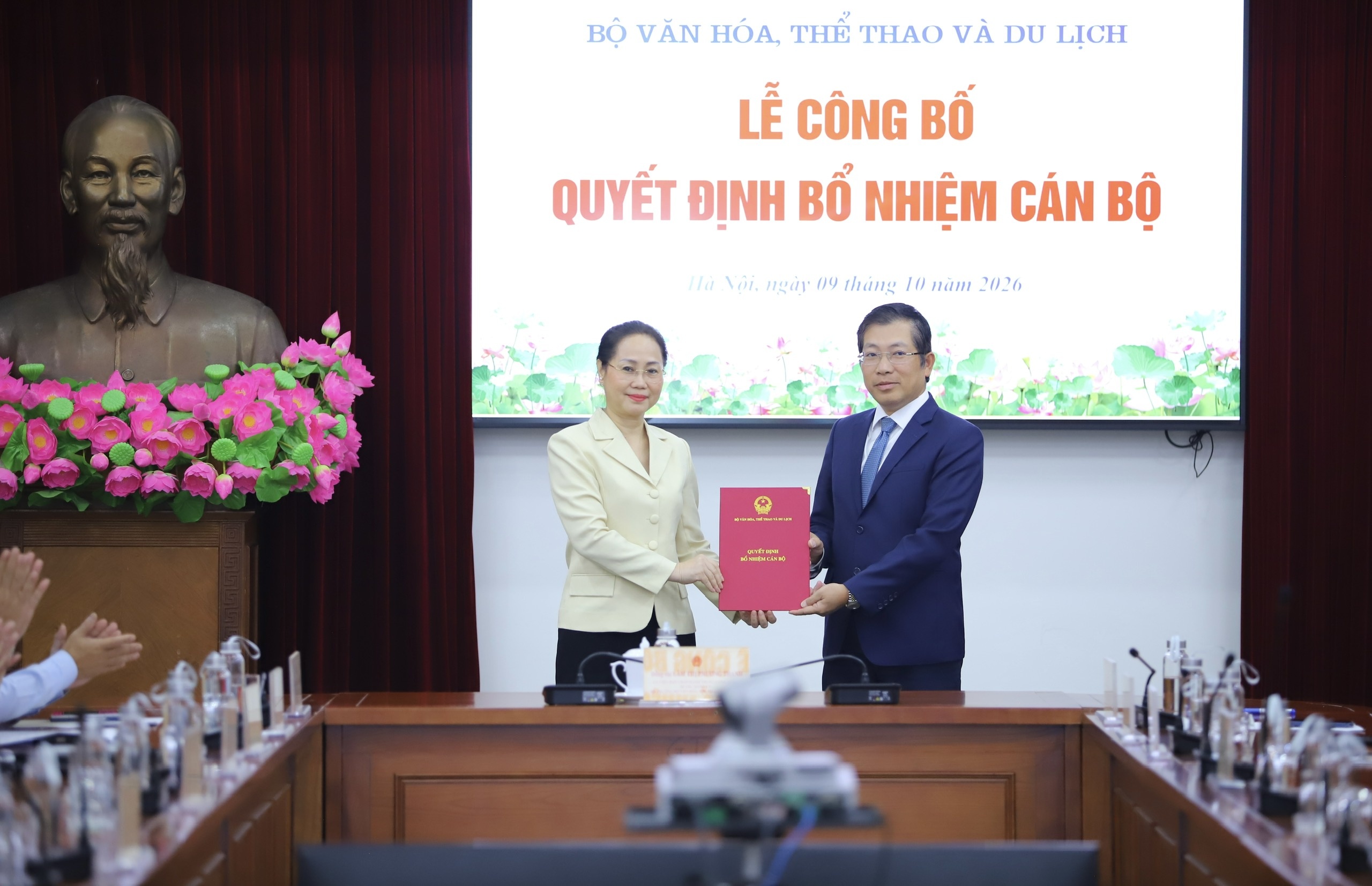 Bộ Văn hóa, Thể thao và Du lịch điều động, bổ nhiệm 24 Cục trưởng, Phó Cục trưởng