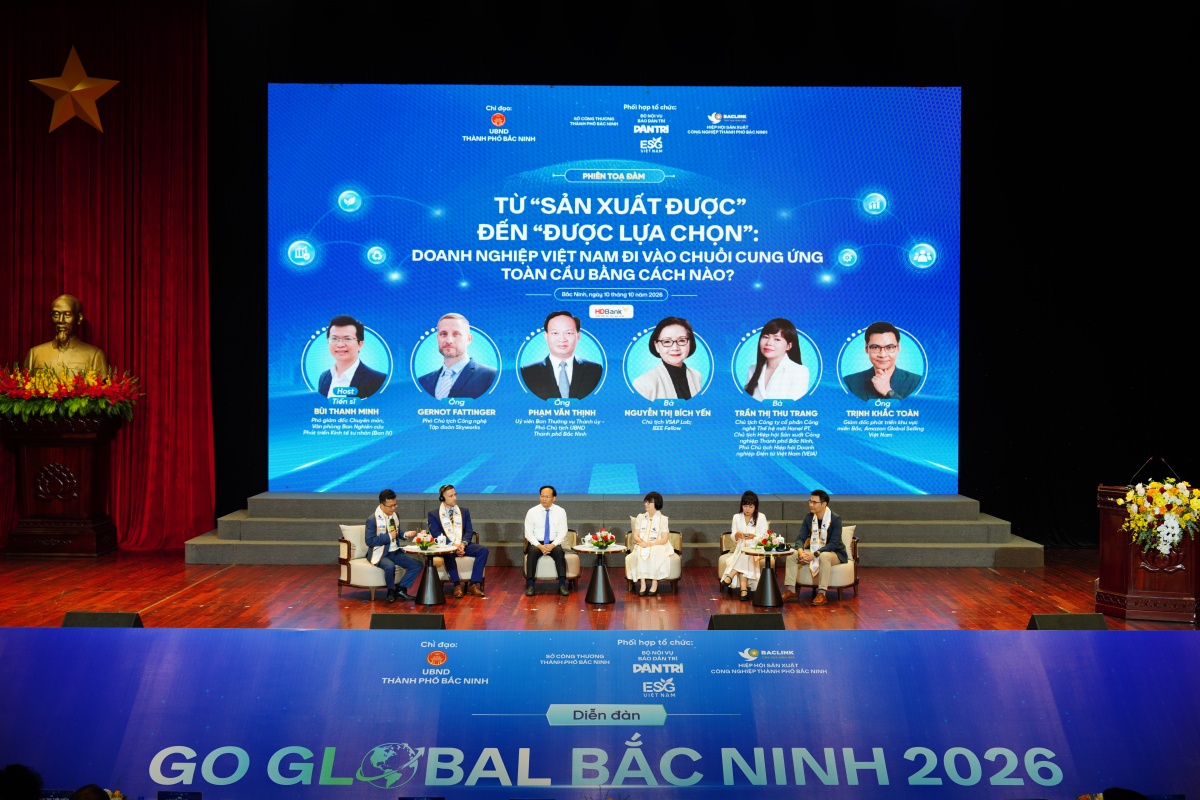 Diễn đàn “Go Global Bắc Ninh 2026” do báo Dân trí, Sở Công Thương TP Bắc Ninh và Hiệp hội Sản xuất công nghiệp TP Bắc Ninh phối hợp tổ chức Diễn đàn “Go Global Bắc Ninh 2026” do báo Dân trí, Sở Công Thương TP Bắc Ninh và Hiệp hội Sản xuất công nghiệp TP Bắc Ninh phối hợp tổ chức