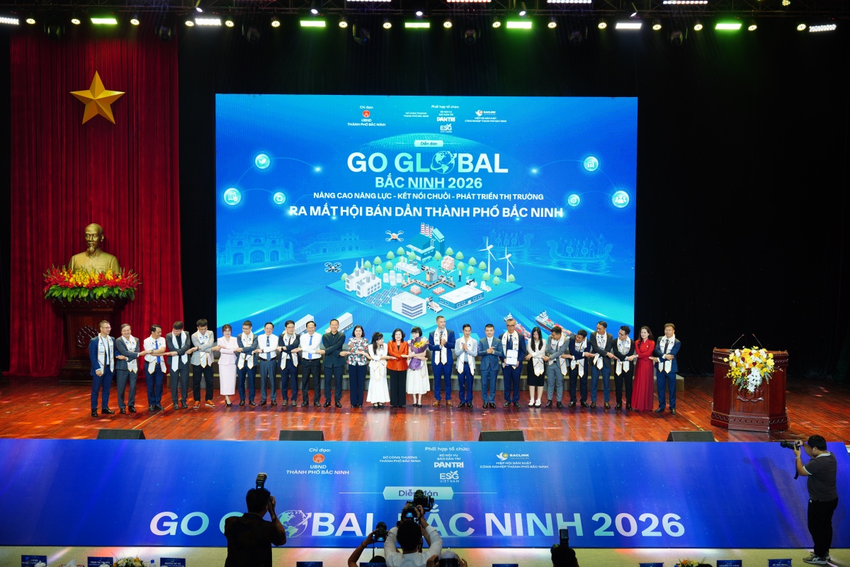 Tại Diễn đàn “Go Global Bắc Ninh 2026”, Hội Bán dẫn thành phố Bắc Ninh công bố quyết định thành lập và ra mắt Ban lãnh đạo, Ban Chấp hành Tại Diễn đàn “Go Global Bắc Ninh 2026”, Hội Bán dẫn thành phố Bắc Ninh công bố quyết định thành lập và ra mắt Ban lãnh đạo, Ban Chấp hành