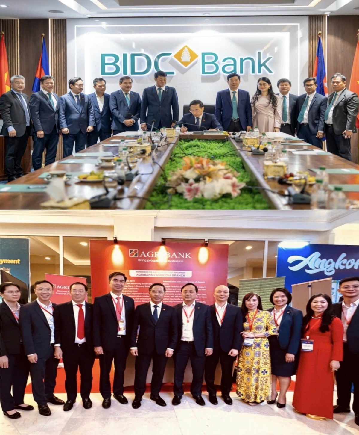 Thống đốc Phạm Đức Ấn đến thăm và làm việc với BIDC và chụp ảnh lưu niệm tại gian hàng của Agribank Chi nhánh Campuchia trong khuôn khổ Diễn đàn Doanh nghiệp Việt Nam – Campuchia 2026 Thống đốc Phạm Đức Ấn đến thăm và làm việc với BIDC và chụp ảnh lưu niệm tại gian hàng của Agribank Chi nhánh Campuchia trong khuôn khổ Diễn đàn Doanh nghiệp Việt Nam – Campuchia 2026