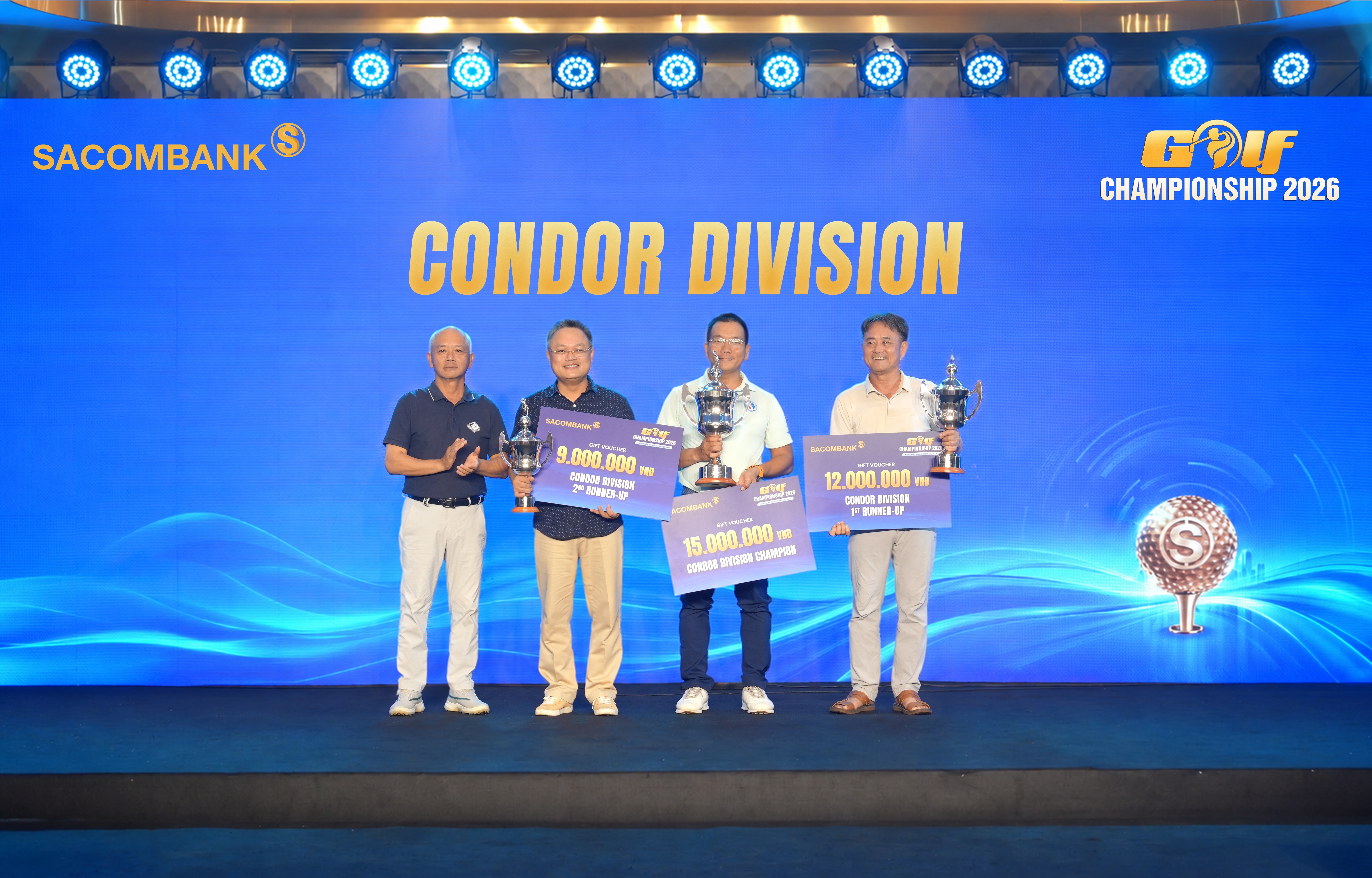 SACOMBANK tổ chức giải Golf Championship 2026: Kết nối cộng đồng doanh nhân, kiến tạo giá trị bền vững