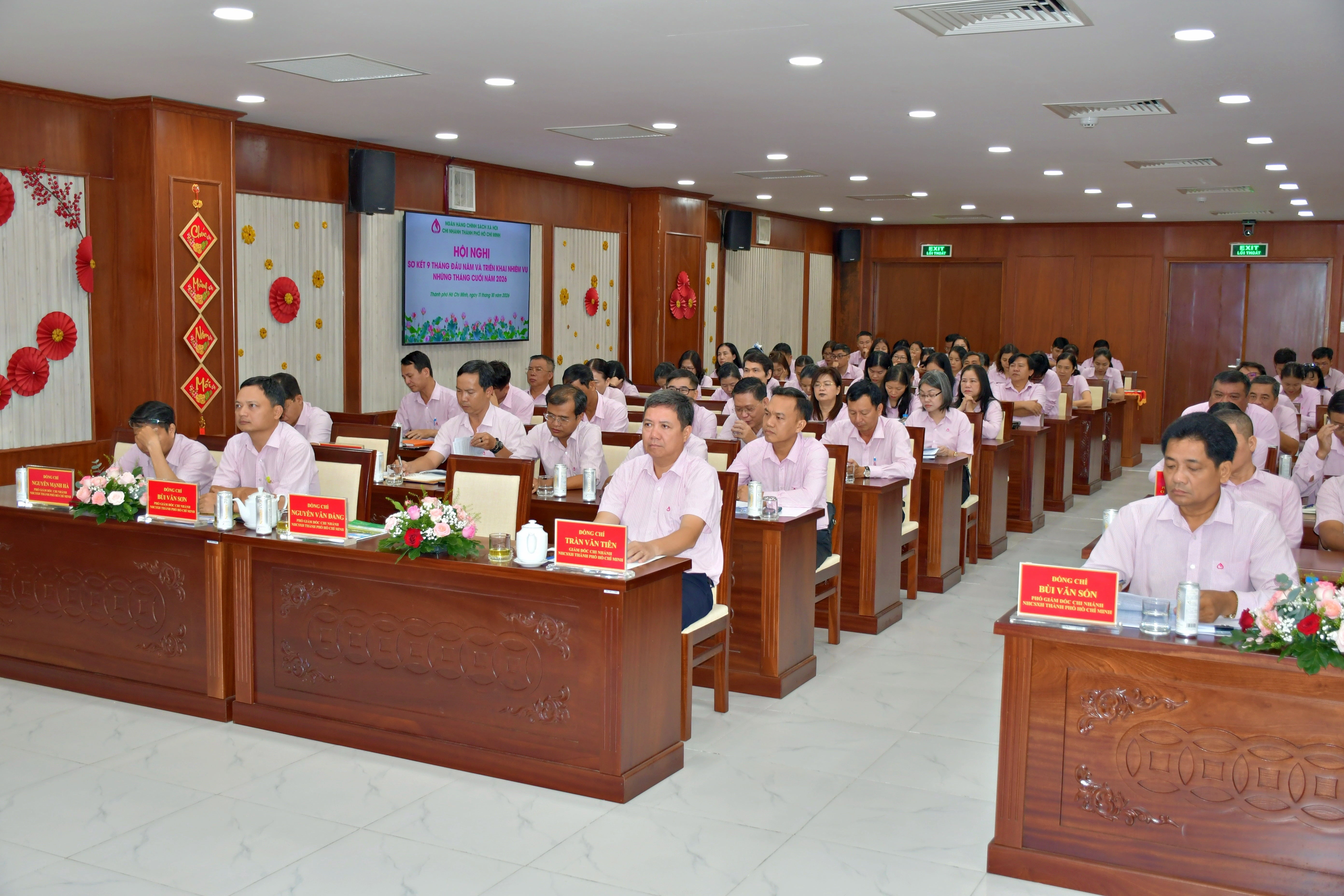 Hội Nghi Sơ kết 9 tháng đầu năm và triển khai nhiệm vụ 3 tháng cuối năm 2026, trong 9 tháng đầu năm 2026