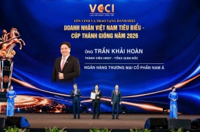 Nam A Bank khẳng định nội lực bền vững trong hành trình 34 năm ghi dấu bản sắc