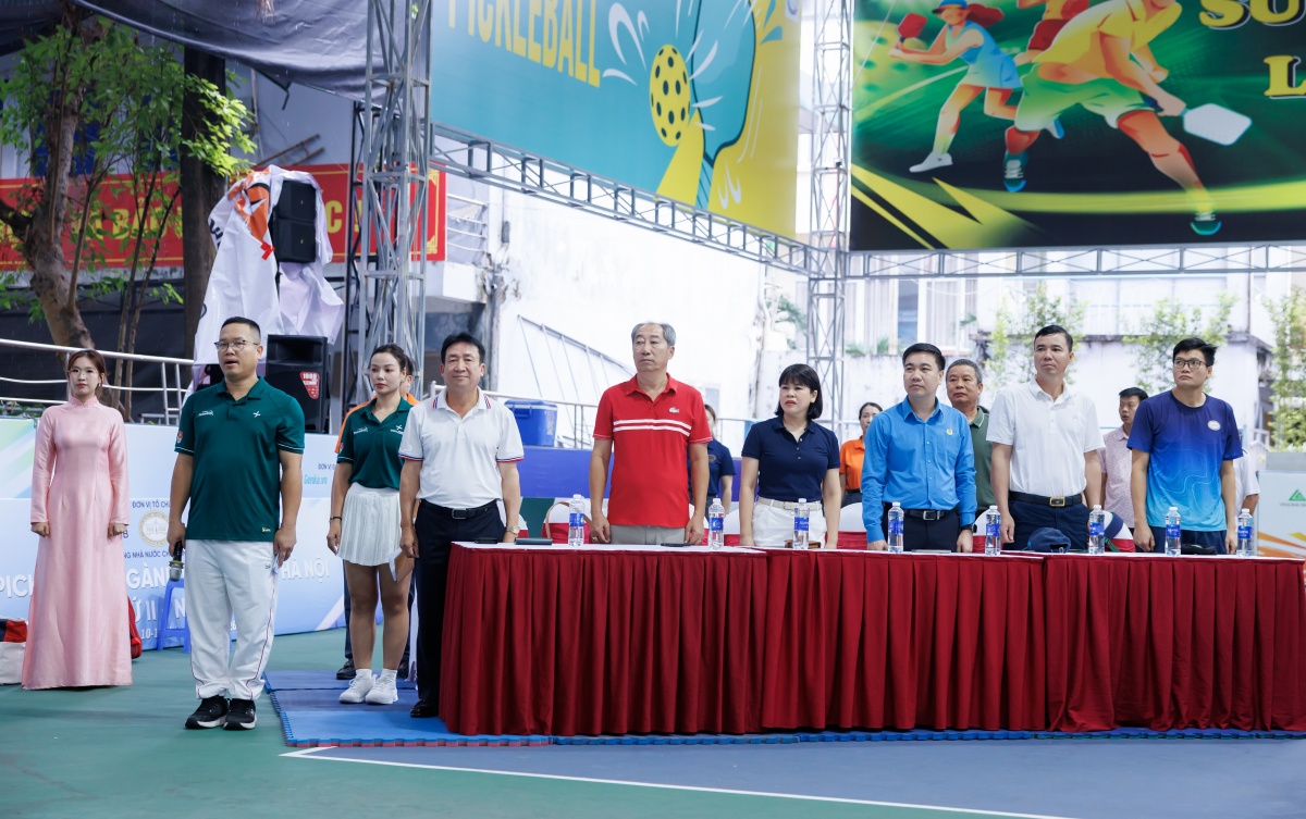 Sôi nổi Giải Pickleball ngành Ngân hàng Hà Nội lần thứ II năm 2026