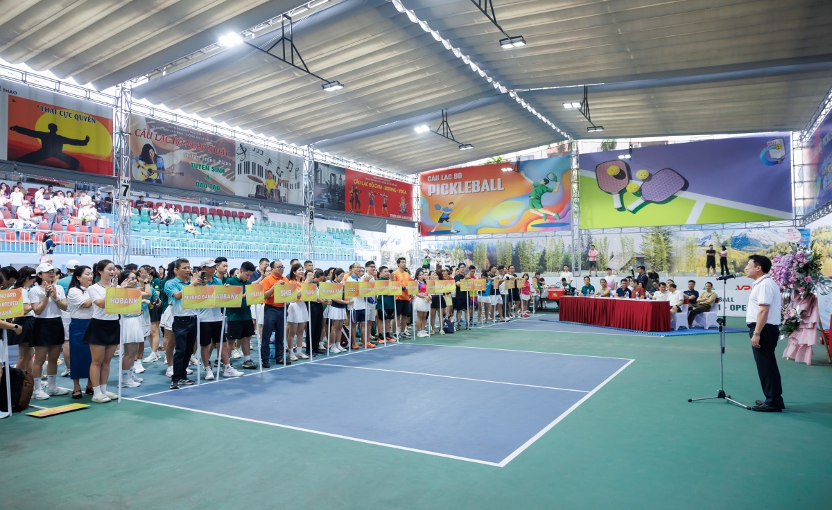 Sôi nổi Giải Pickleball ngành Ngân hàng Hà Nội lần thứ II năm 2026