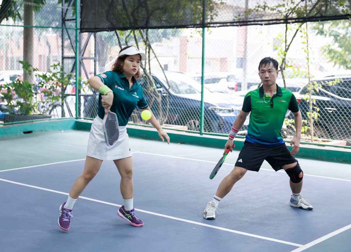 Sôi nổi Giải Pickleball ngành Ngân hàng Hà Nội lần thứ II năm 2026