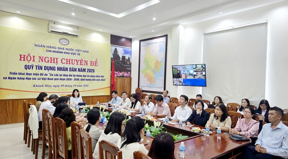 NHNN Khu vực 10 nâng cao hiệu quả cơ cấu lại hệ thống Quỹ tín dụng nhân dân