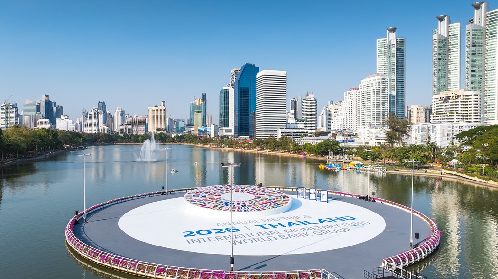Hội nghị thường niên IMF – Ngân hàng Thế giới 2026 tại Bangkok, Thái Lan. Ảnh: IMF/World Bank Hội nghị thường niên IMF – Ngân hàng Thế giới 2026 tại Bangkok, Thái Lan. Ảnh: IMF/World Bank