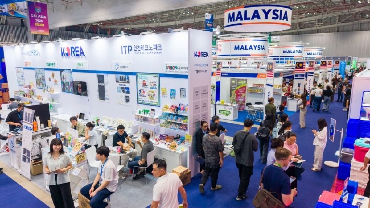 Vietnam Expo HCMC 2026 thu hút sự tham gia của các khu gian hàng quốc tế đến từ Hàn Quốc, Trung Quốc ảnh: minh họa Vietnam Expo HCMC 2026 thu hút sự tham gia của các khu gian hàng quốc tế đến từ Hàn Quốc, Trung Quốc ảnh: minh họa