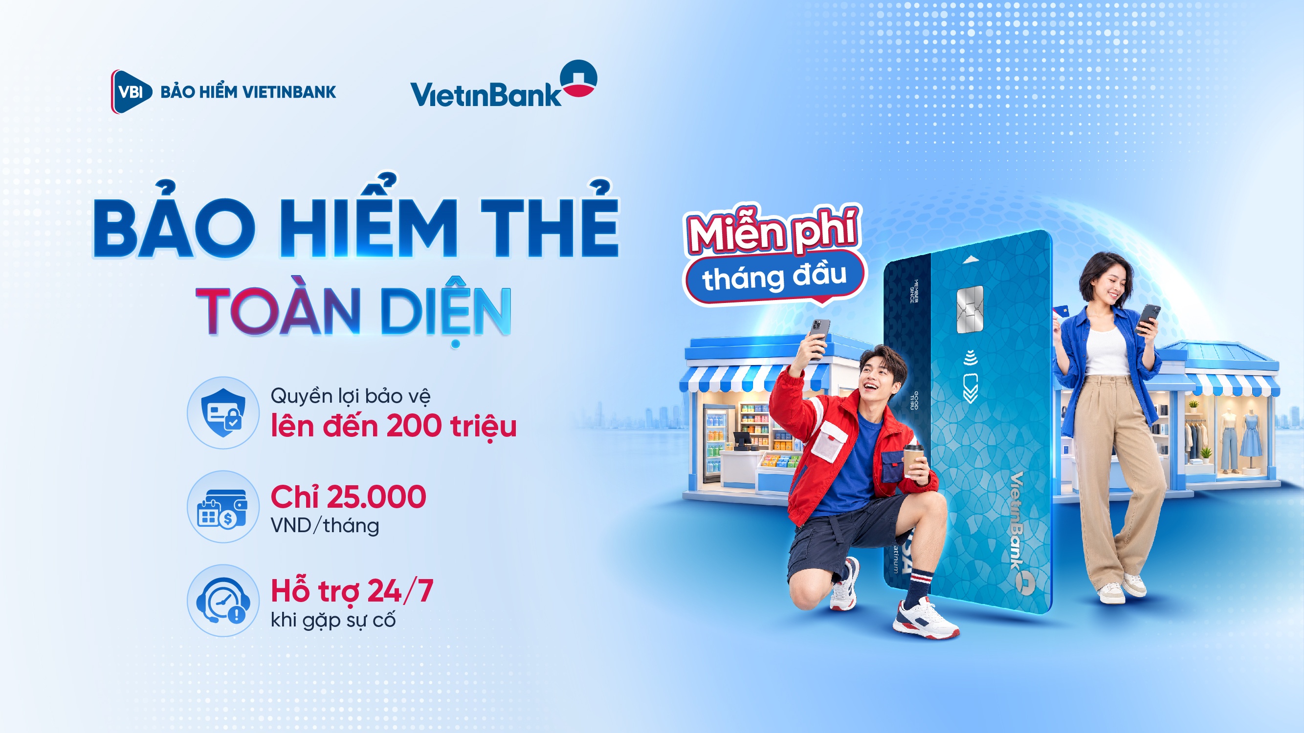 Bảo hiểm VietinBank - VBI ra mắt giải pháp bảo hiểm Thẻ toàn diện