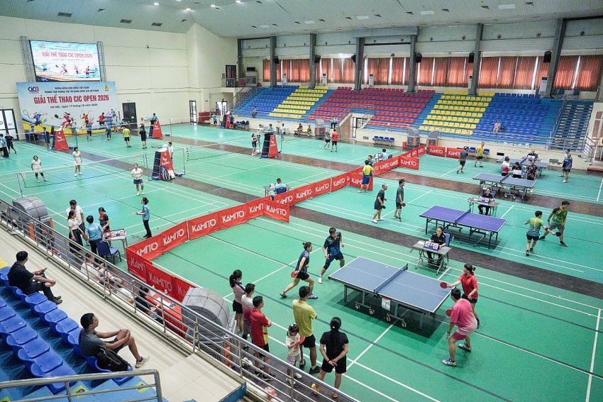 Giải thể thao CIC Open 2026: Rèn luyện sức khỏe, thắt chặt tình đoàn kết trong ngành Ngân hàng Giải thể thao CIC Open 2026: Rèn luyện sức khỏe, thắt chặt tình đoàn kết trong ngành Ngân hàng