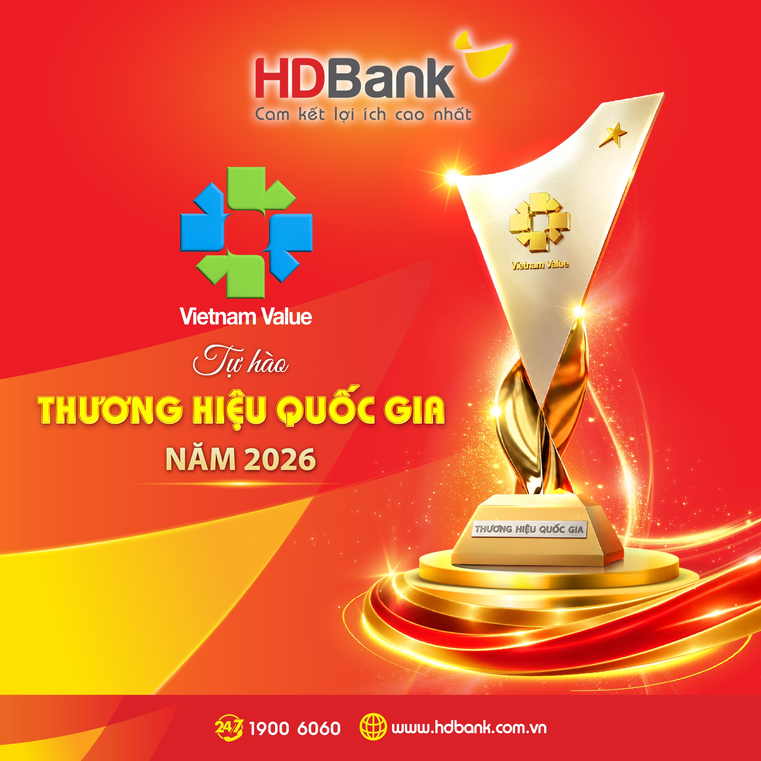 Ông Nguyễn Thành Đô- Phó Chủ tịch Hội đồng Quản trị HDBank- đại diện HDBank- nhận biểu trưng HDBank- Thương hiệu Quốc Gia 2026 Ông Nguyễn Thành Đô- Phó Chủ tịch Hội đồng Quản trị HDBank- đại diện HDBank- nhận biểu trưng HDBank- Thương hiệu Quốc Gia 2026