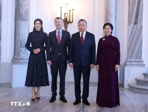 Tổng Bí thư, Chủ tịch nước Tô Lâm hội kiến Nhà vua Frederik X
