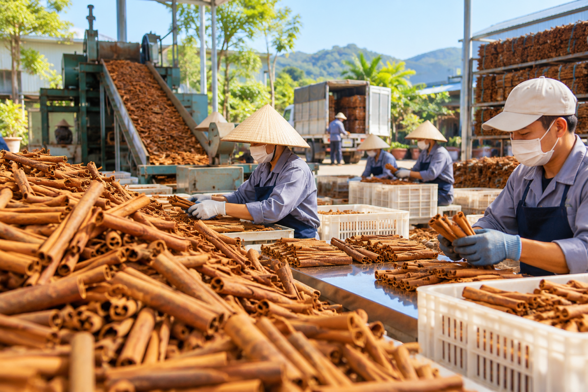 Nghịch lý xuất khẩu gia vị: Tăng lượng nhưng giảm giá trị