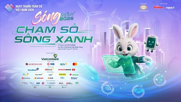 Sóng Festival 2026: Kết nối công nghệ, bùng nổ đêm nhạc, rinh ngàn quà tặng, ưu đãi cùng NAPAS Sóng Festival 2026: Kết nối công nghệ, bùng nổ đêm nhạc, rinh ngàn quà tặng, ưu đãi cùng NAPAS