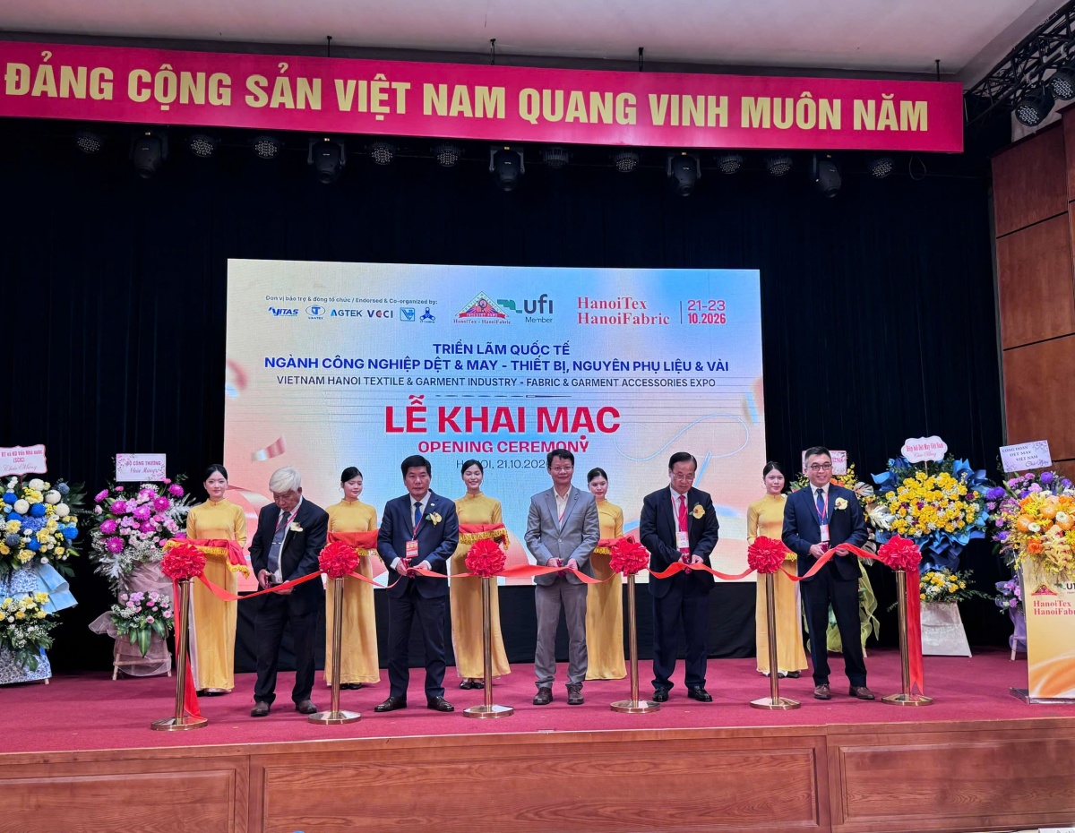 HanoiTex & HanoiFabric 2026: Thúc đẩy chuyển đổi số và sản xuất xanh ngành dệt may