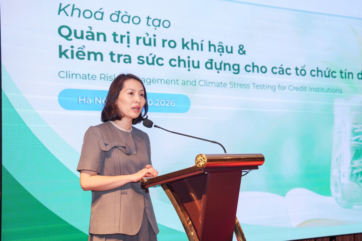 Nâng cao năng lực quản trị rủi ro khí hậu trong hoạt động ngân hàng