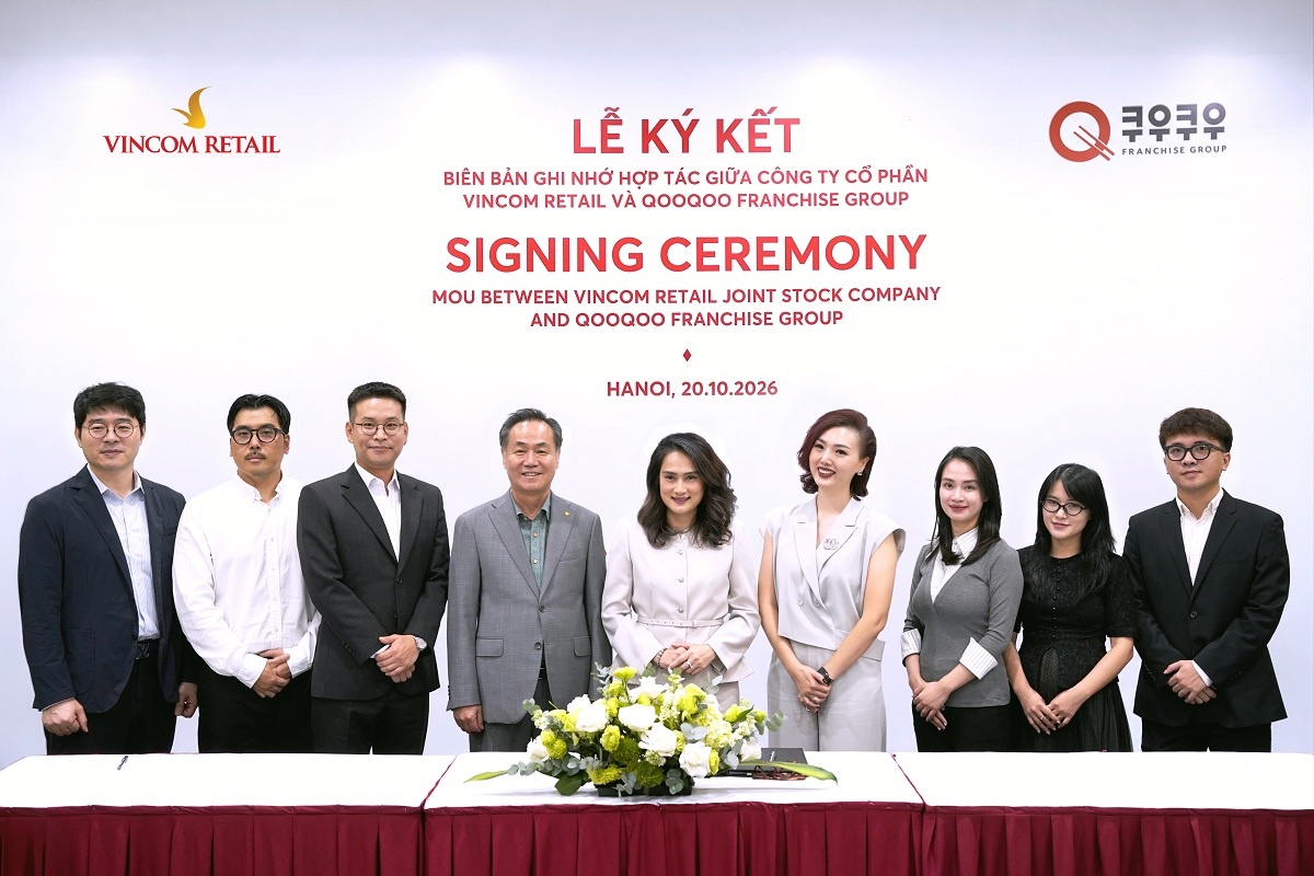 Vincom Retail bắt tay 'ông lớn' QooQoo Premium Buffet Hàn Quốc
