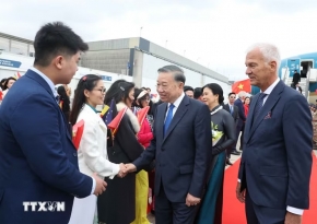 Tổng Bí thư, Chủ tịch nước Tô Lâm bắt đầu thăm chính thức EU và Vương quốc Bỉ