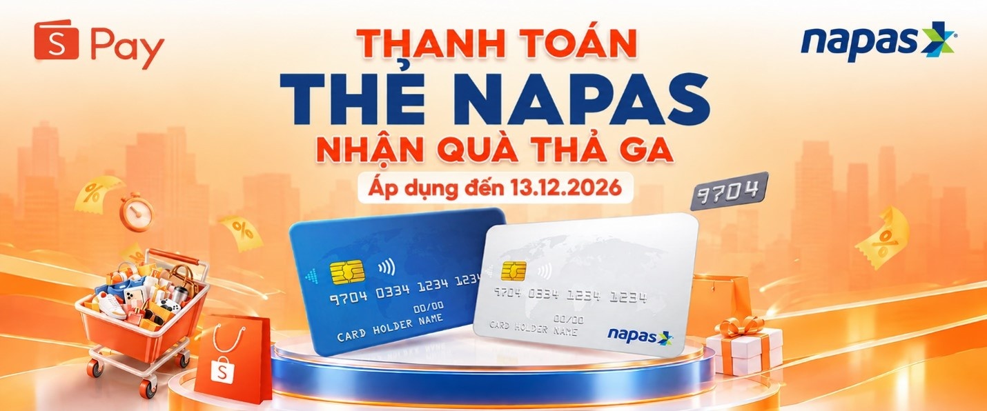 Cùng NAPAS thanh toán thông minh, tận hưởng ưu đãi ngập tràn tại Ngày Thanh toán số Việt Nam 2026