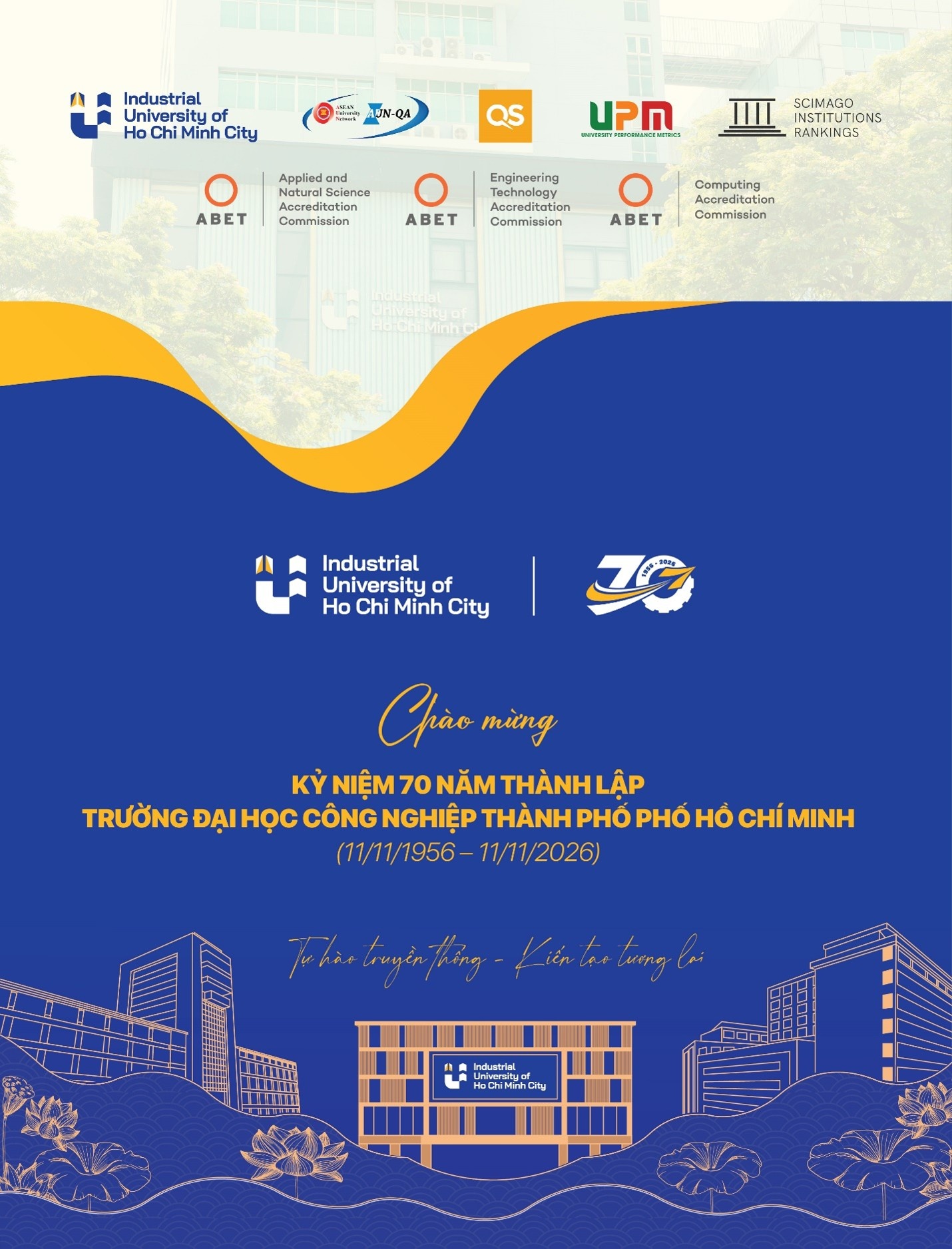 IUH - Tự hào truyền thống, kiến tạo tương lai IUH - Tự hào truyền thống, kiến tạo tương lai