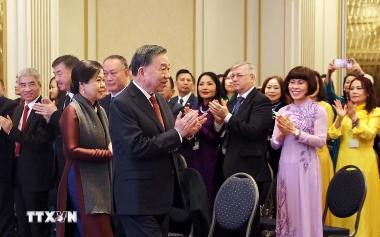 Tổng Bí thư, Chủ tịch nước Tô Lâm dự tọa đàm cấp cao với lãnh đạo doanh nghiệp tiêu biểu châu Âu và Bỉ- Ảnh 4.