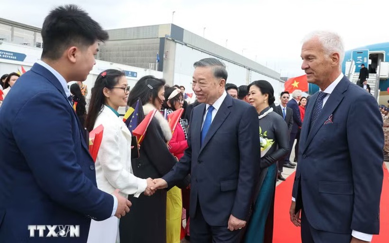 Tổng Bí thư, Chủ tịch nước Tô Lâm dự tọa đàm cấp cao với lãnh đạo doanh nghiệp tiêu biểu châu Âu và Bỉ- Ảnh 5.