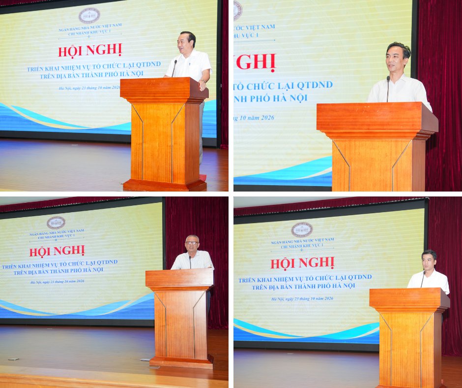 NHNN Khu vực 1: Sắp xếp lại hệ thống quỹ tín dụng nhân dân, hướng tới hoạt động an toàn, bền vững NHNN Khu vực 1: Sắp xếp lại hệ thống quỹ tín dụng nhân dân, hướng tới hoạt động an toàn, bền vững