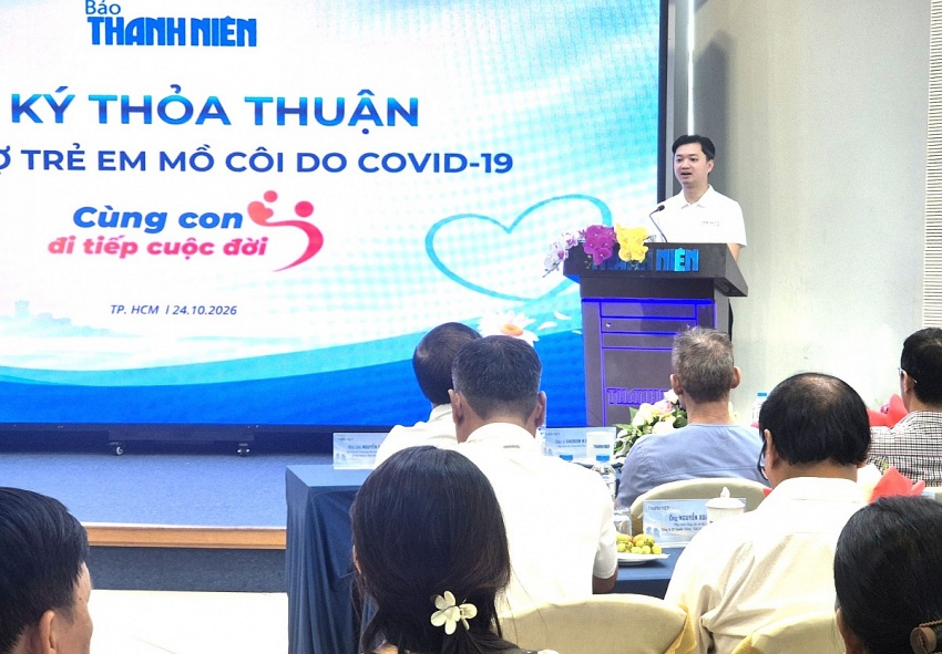 Ký thỏa thuận bảo trợ cho trẻ mồ côi trong chương trình “Cùng con đi tiếp cuộc đời” Ký thỏa thuận bảo trợ cho trẻ mồ côi trong chương trình “Cùng con đi tiếp cuộc đời”