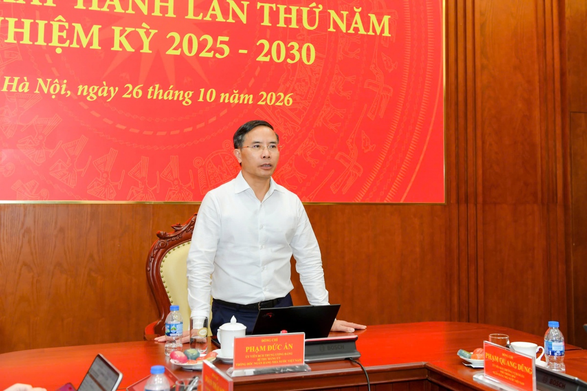 Đảng ủy NHNN tập trung lãnh đạo hoàn thành toàn diện nhiệm vụ năm 2026 Đảng ủy NHNN tập trung lãnh đạo hoàn thành toàn diện nhiệm vụ năm 2026