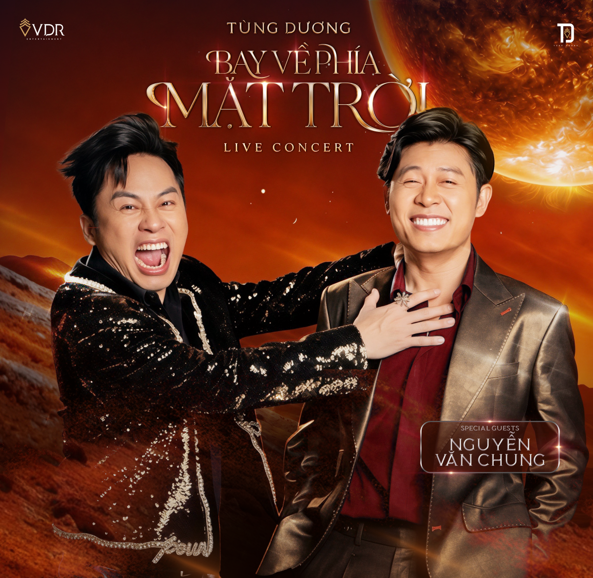 Nhạc sĩ Nguyễn Văn Chung là khách mời tiếp theo góp mặt trong Live-concert “Bay về phía mặt trời” của ca sĩ Tùng Dương. Nhạc sĩ Nguyễn Văn Chung là khách mời tiếp theo góp mặt trong Live-concert “Bay về phía mặt trời” của ca sĩ Tùng Dương.