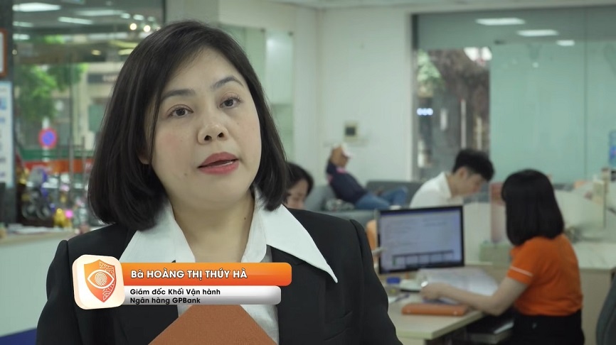 Bà Hoàng Thị Thúy Hà – Giám đốc Khối Vận hành, Ngân hàng GPBank