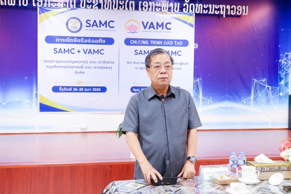 VAMC – SAMC: Lan tỏa kinh nghiệm xử lý nợ xấu, góp phần vun đắp tình hữu nghị đặc biệt Việt Nam – Lào