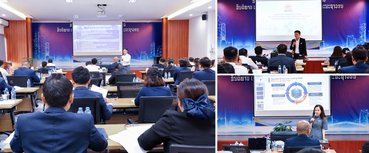 VAMC – SAMC: Lan tỏa kinh nghiệm xử lý nợ xấu, góp phần vun đắp tình hữu nghị đặc biệt Việt Nam – Lào