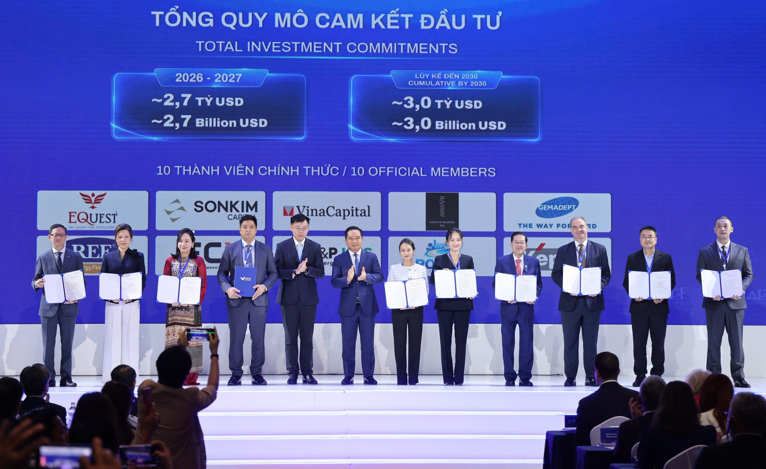 TP. Hồ Chí Minh công bố 12 dự án đầu tư với tổng vốn hơn 16 tỷ USD TP. Hồ Chí Minh công bố 12 dự án đầu tư với tổng vốn hơn 16 tỷ USD