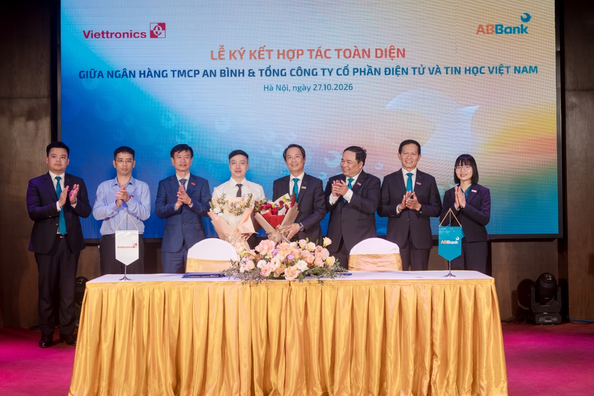 Ký kết đa bên, ABBank cùng đối tác lớn kết nối hệ sinh thái đa ngành, mở rộng giải pháp tài chính Ký kết đa bên, ABBank cùng đối tác lớn kết nối hệ sinh thái đa ngành, mở rộng giải pháp tài chính