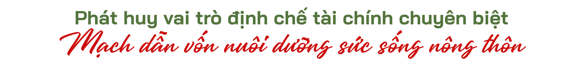[Emagazine] Tài chính toàn diện khơi thông nguồn lực, kiến tạo nông thôn thịnh vượng - Kỳ 3