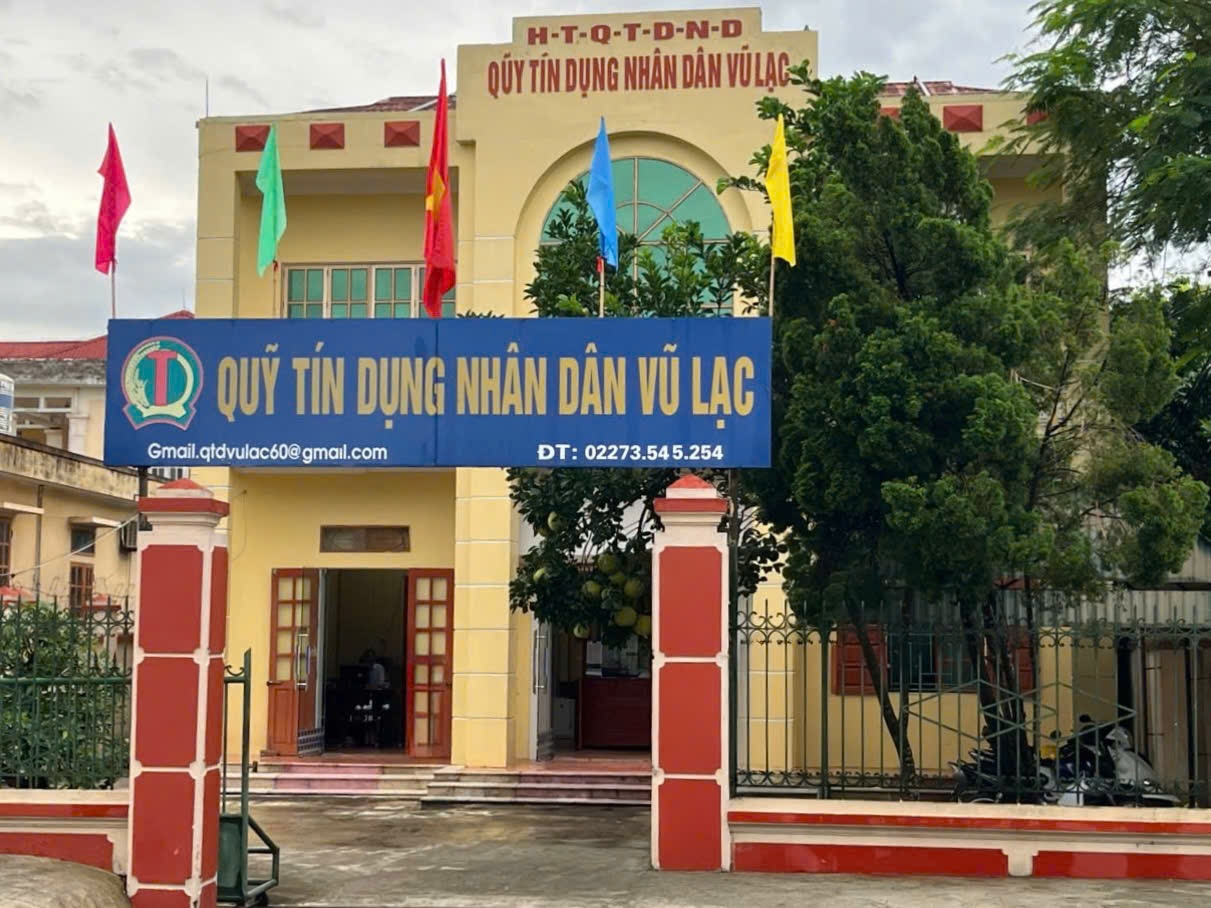 Quỹ tín dụng nhân dân Vũ Lạc thông báo thay đổi địa chỉ các phòng giao dịch Quỹ tín dụng nhân dân Vũ Lạc thông báo thay đổi địa chỉ các phòng giao dịch