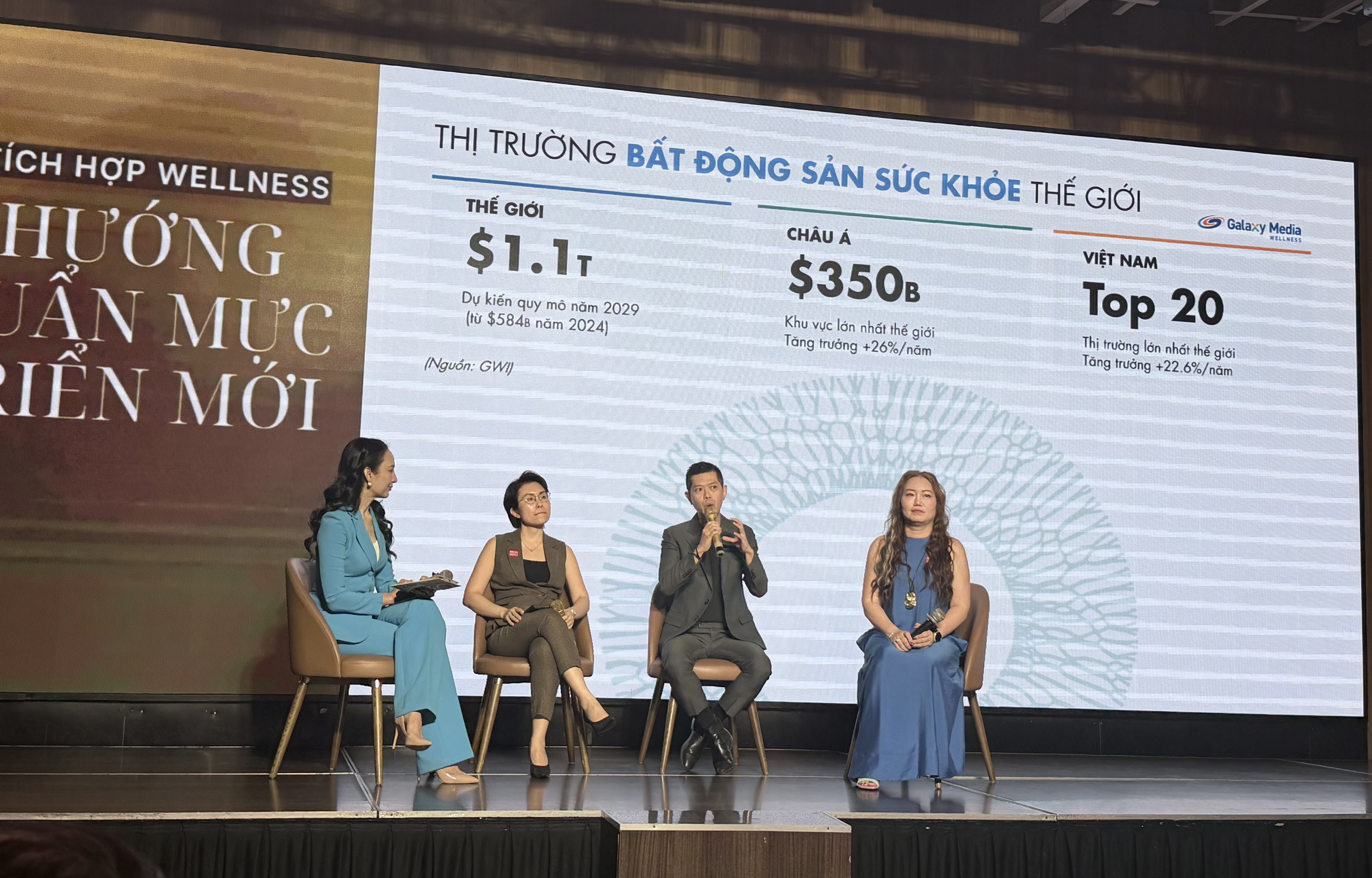 Các diễn gia tham gia trao đổi xung quanh chủ đề "Kiến tạo chất lượng sống" Các diễn gia tham gia trao đổi xung quanh chủ đề "Kiến tạo chất lượng sống"