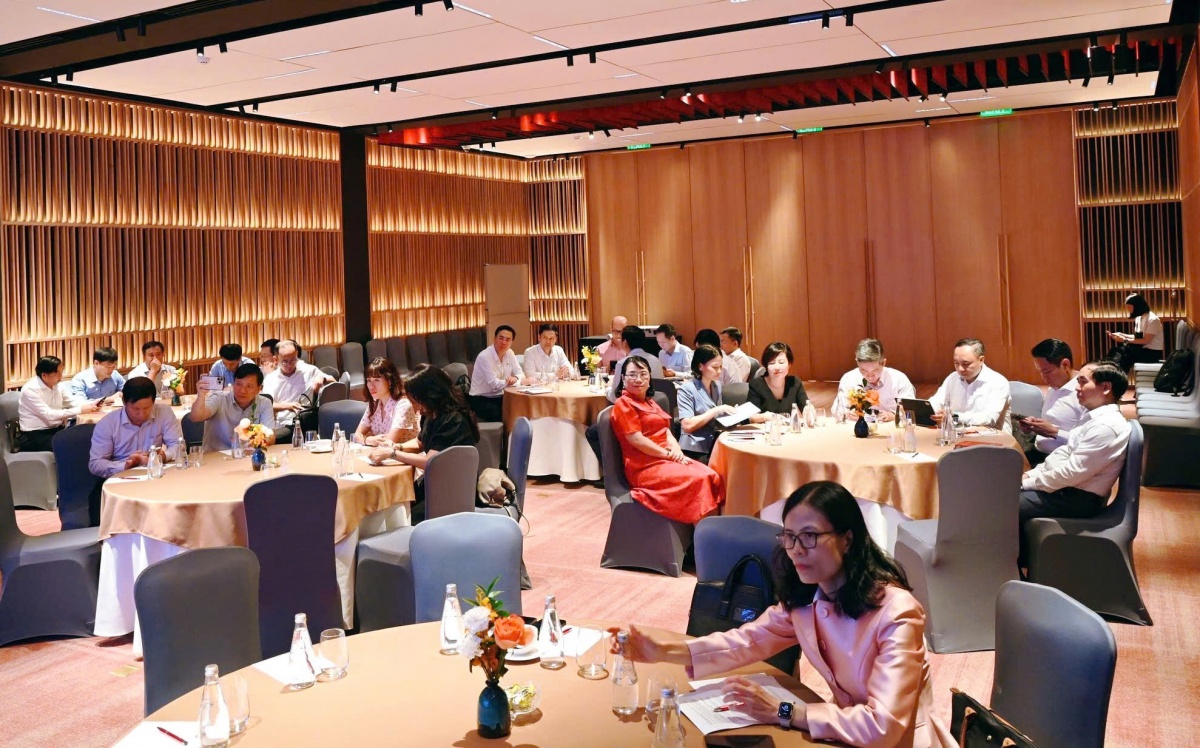 Các học viên tham gia chương trình tập huấn