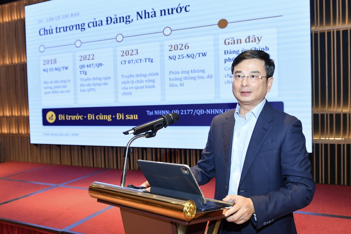 Phó Thống đốc NHNN Phạm Thanh Hà chia sẻ tại chương trình Phó Thống đốc NHNN Phạm Thanh Hà chia sẻ tại chương trình